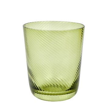 Korfu, drinking glass, green