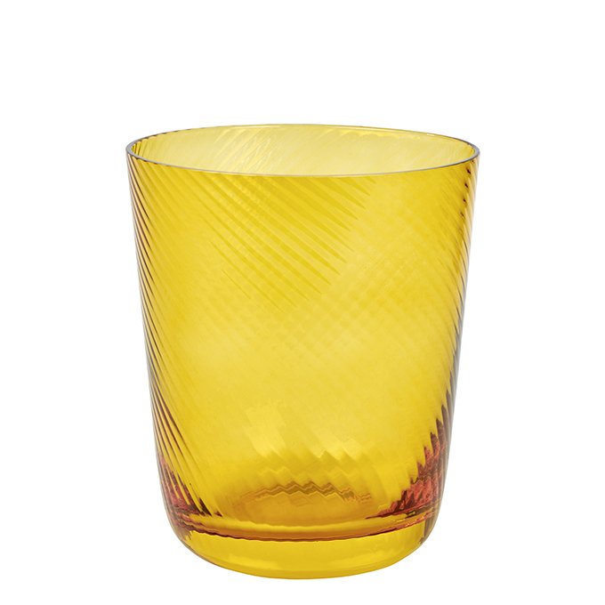 Korfu, drinking glass, amber