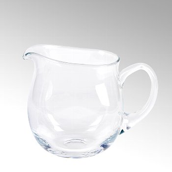 Tamara jug oval 1 l clear glass H 18 D 22 cm