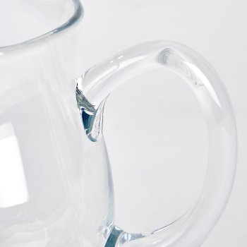 Tamara jug oval 1 l  clear glass H 18 D 22 cm