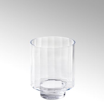 Tagliare storm lantern, glass, clear with optics