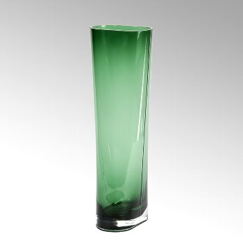 Giorgione, vase, glass emerald green