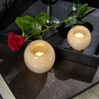 Salviato stormlight/vase H12 D12 cm  gold