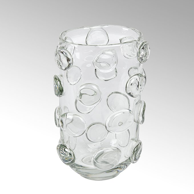 Jacobo glass vase clear