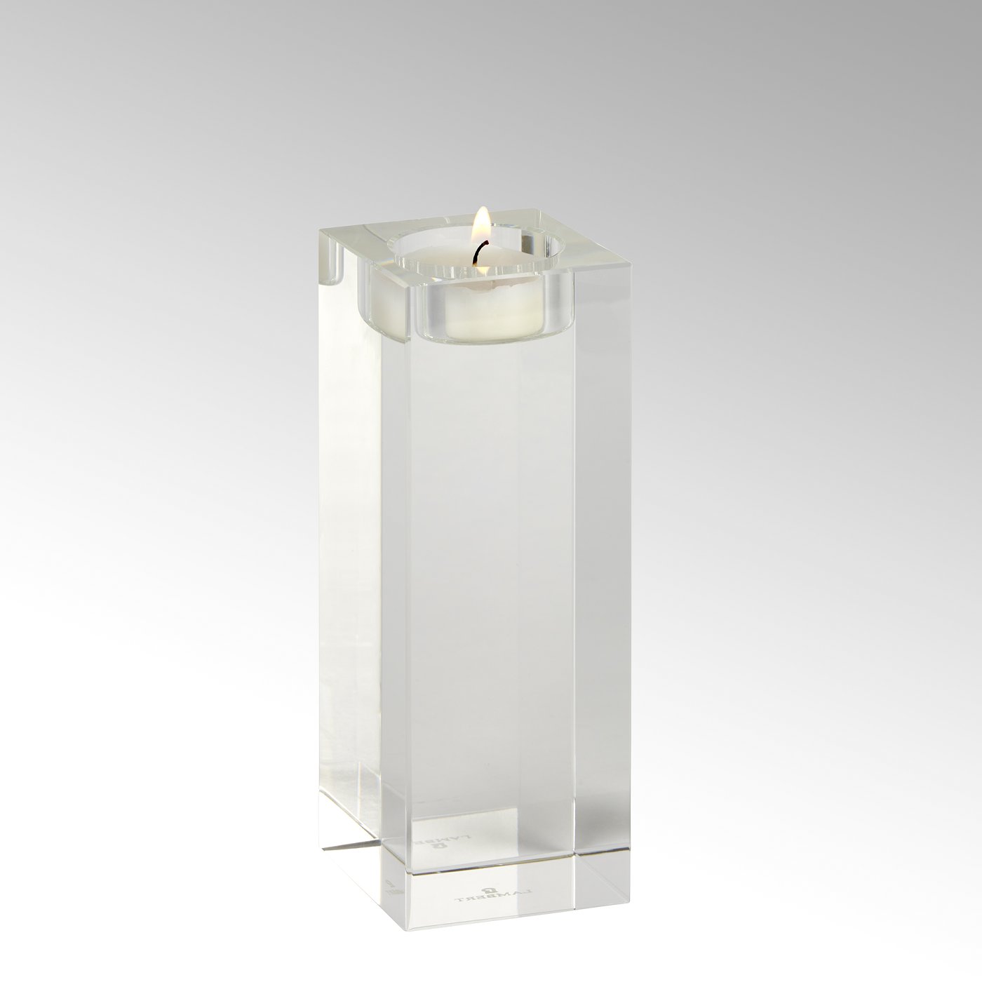 Goniaki tealight holder crystall glass, clear