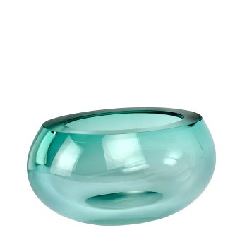 Vasco glass vase ocean H 12 cm L 25 cm B 18 cm