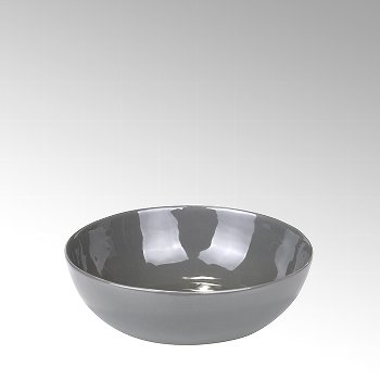 Piana bowl, stoneware,anthracite, H6 D20,5cm