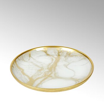 Achat plate, printed glass