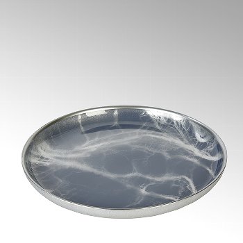 Achat plate, printed glass