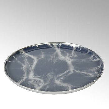 Achat plate, printed glass