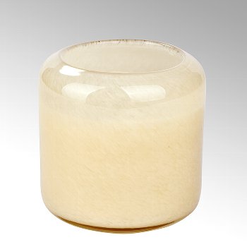 Emanuelle glass H 10,5 cm D 10,5 cm, vanilla