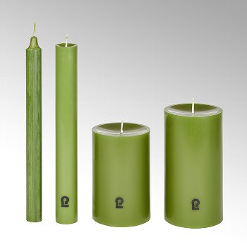 candle, round, spruce H25 D 2,1 cm