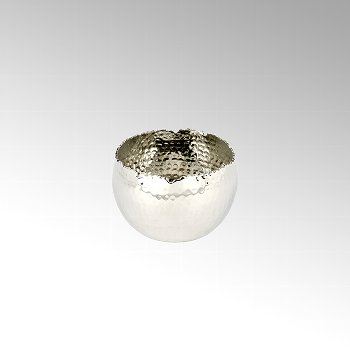 Dino small hammered bowl alu-nickel plated D12