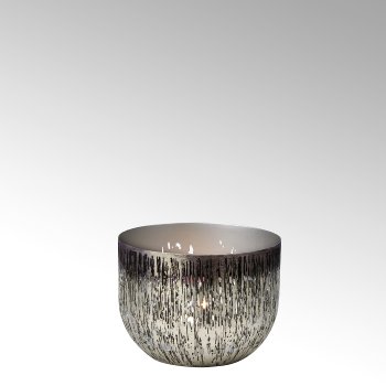 Osako tealight holder, iron, bronce-platin