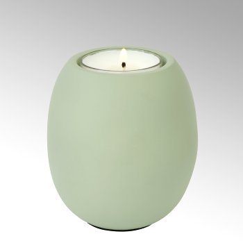 Niwatori tealight holder, light green