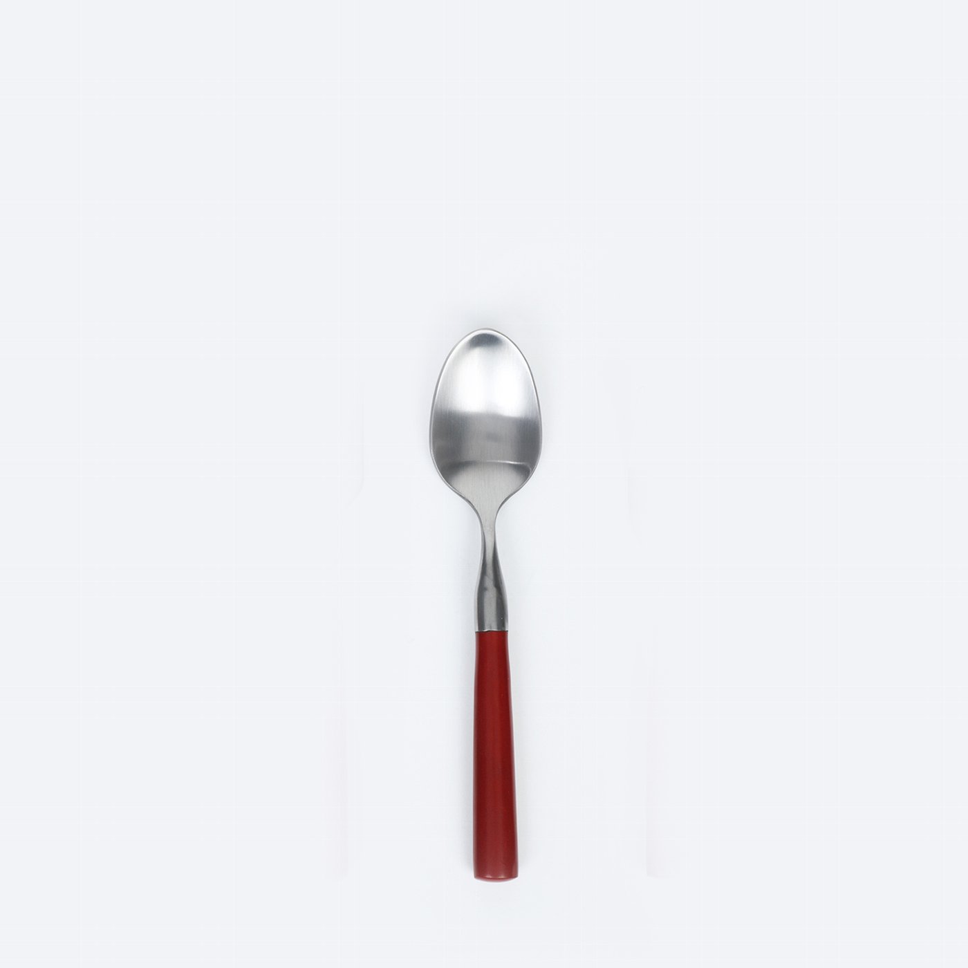 Daily tea-/ coffespoon stainless steel satined