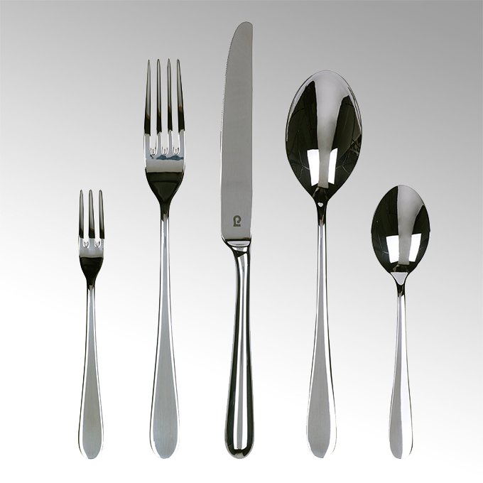 Laguette cutlery stainless steel shiny