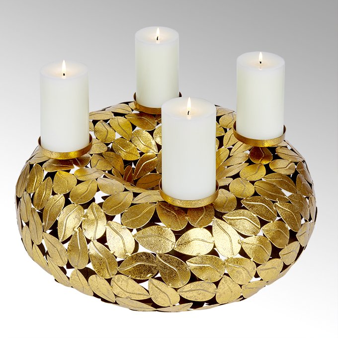 Atahualpa wreath with for candles