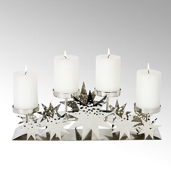 Tara xmas bow with 4 candleholders