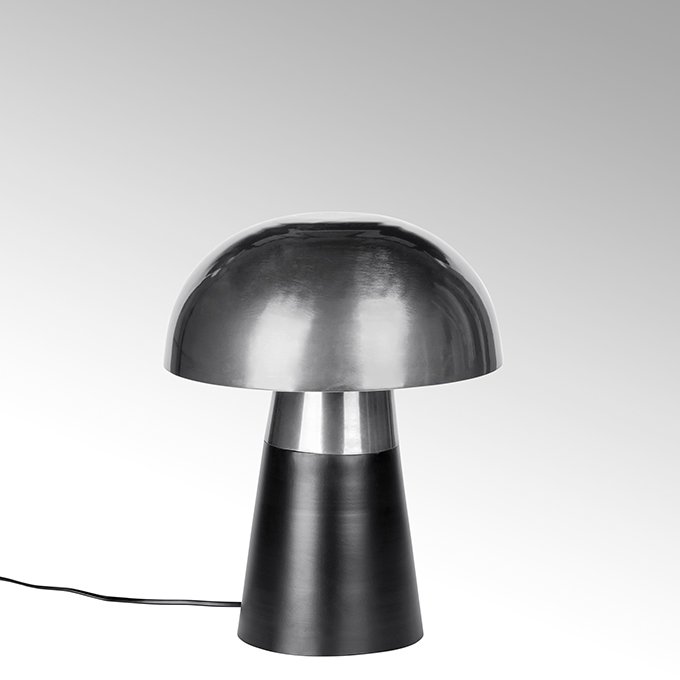 Brooklyn table lamp small stainless steel