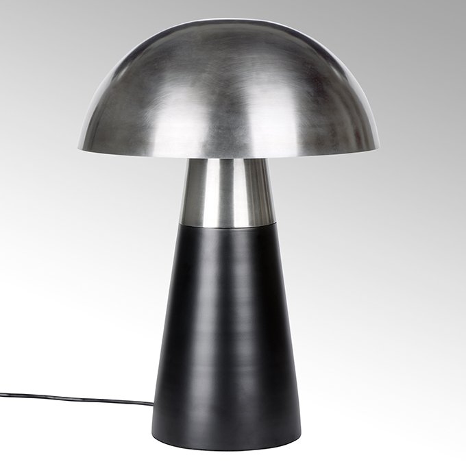 Brooklyn table lamp large stainless steel