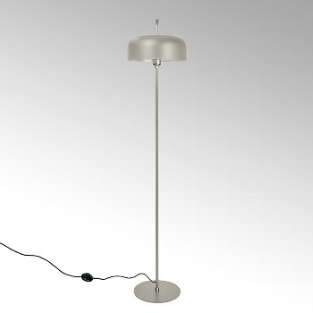Central Park floor lamp, taupe