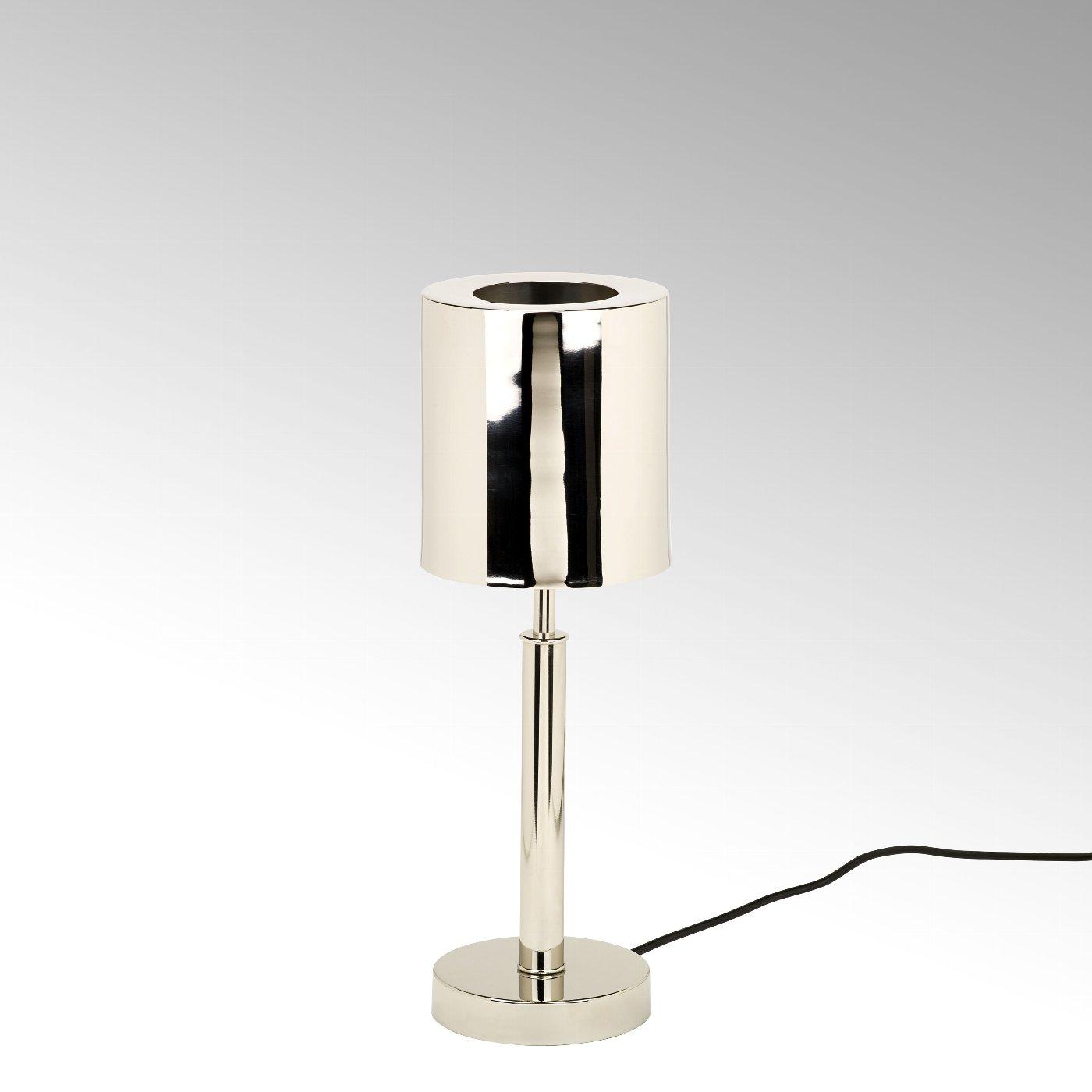 Tribeca table lamp stainless steel/brass