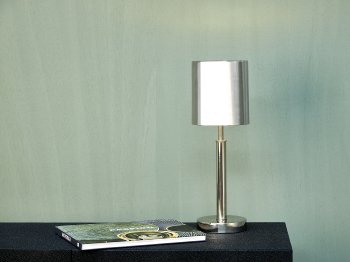 Tribeca table lamp stainless steel/brass