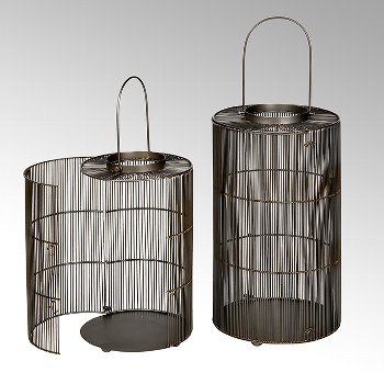 Kazumi lantern woven wire outdoor compatible