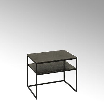 Miyu night stand/ side table epoxy stand aluminium