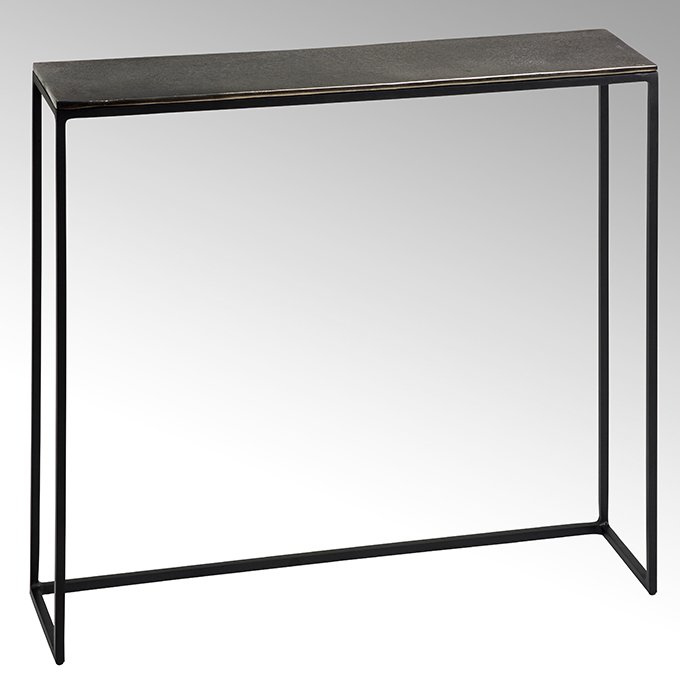 Maro side table epoxy stand aluminium