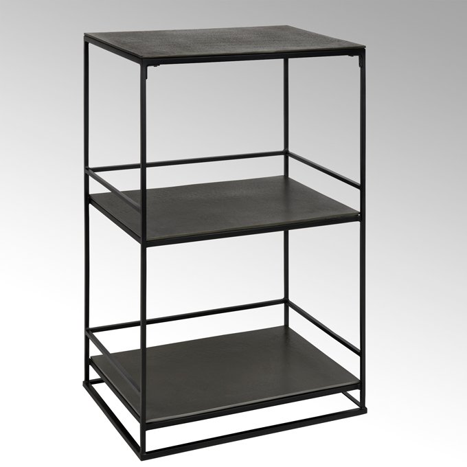 Dado metal panel shelf,modular, stackable