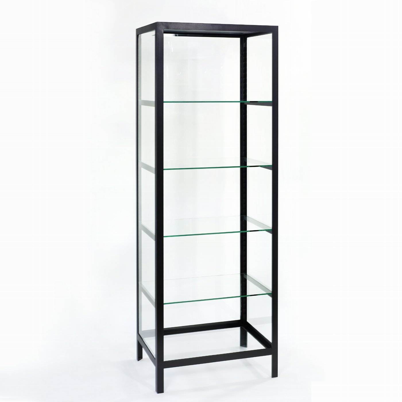Schneewittchen glass-cabinet iron black 75x55x21o