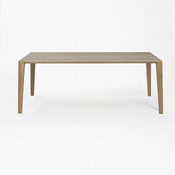ARACOL table oak solid white oiled