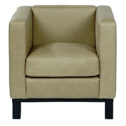 Bella armchair, 74x72x7o cm with leather Afrika,