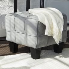 Cube stool fabric 50x50x45 cm