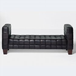 Pullmann bench - uni fabric only - 175x57x67 SH42