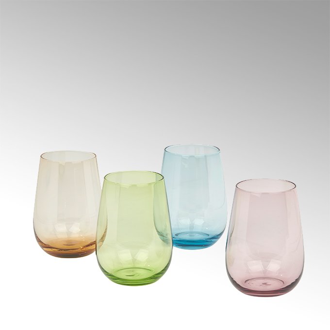 Thasos set of 4 drinking glasses