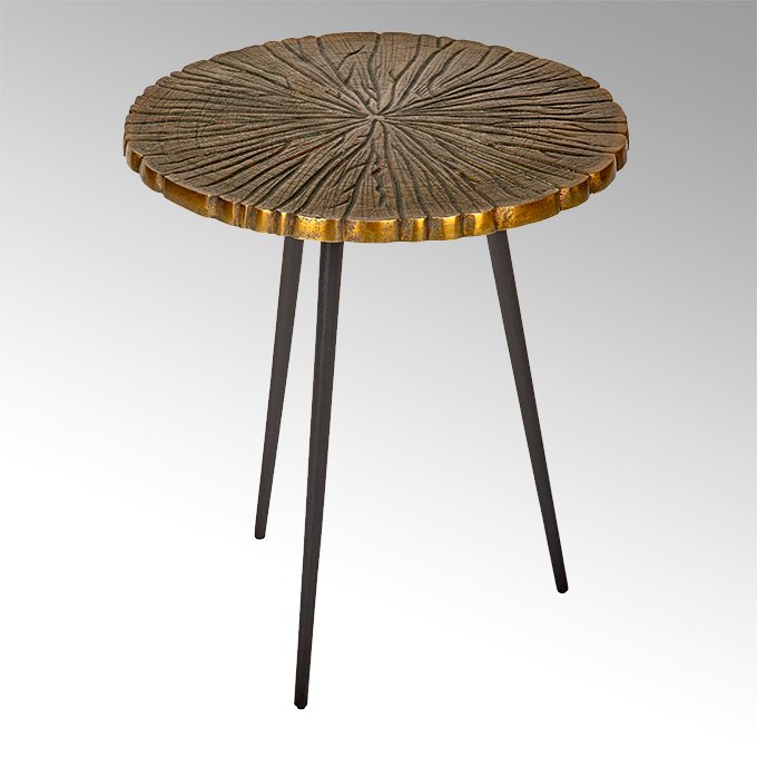 Ella Side table iron/aluminium round