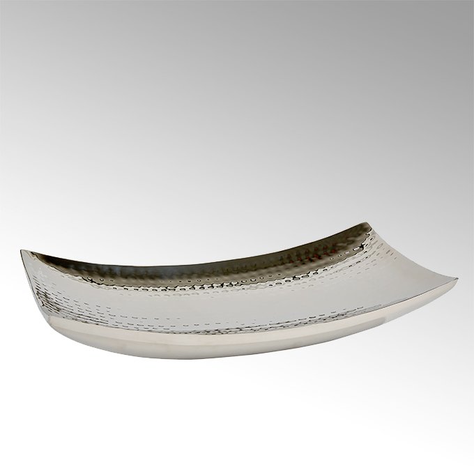 June tray, rectangular, small, stainless steel