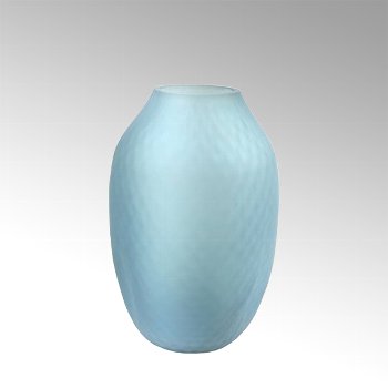 Elsa glass vase blue, H 40 cm