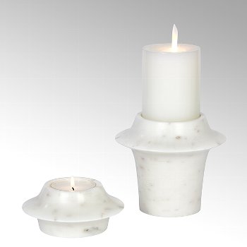 Pushkar candle holder marble