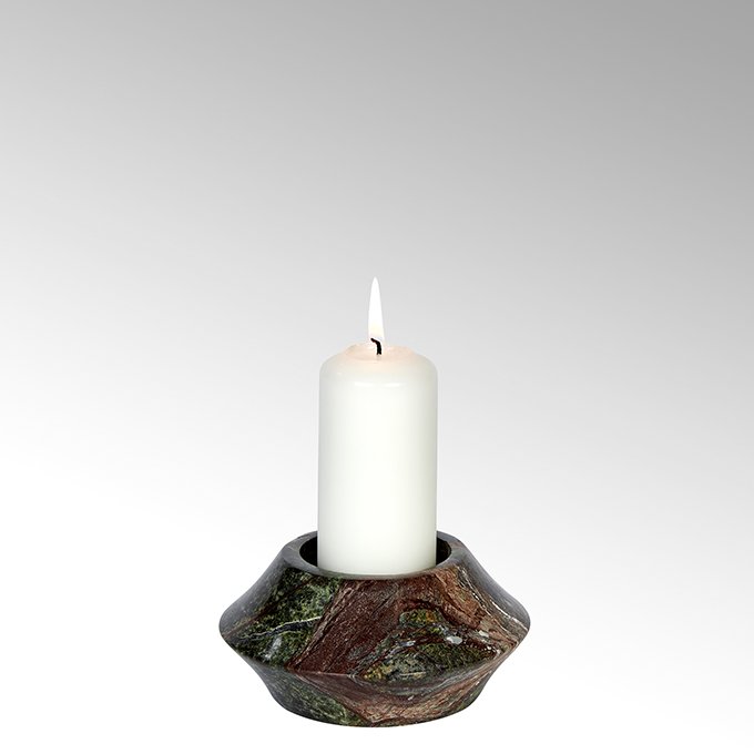 Pushkar candle holder marble