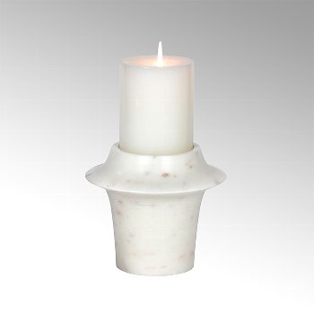Pushkar Kerzenständer Marmor
