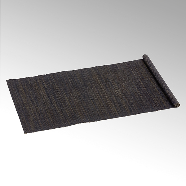 Narita Tischläufer schwarz, 50 cm, 150 Wasserhyazinthe x