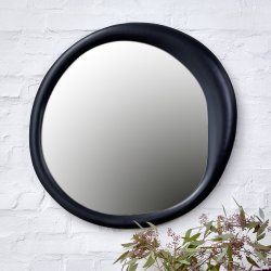 Bolla mirror large aluminium