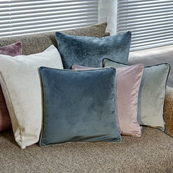 Andante cushion cover, platin, 50x50cm
