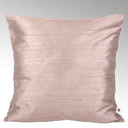 Seine cushion cover 100% silk quarz, 50x50cm