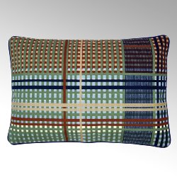 Dublin cushion, 100% cotton, multicolor, 40x60 cm