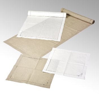 Padua , napkin white40x40 cm, 100 %  linen